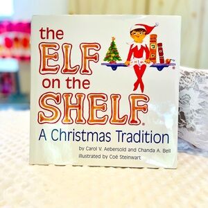 The The Elf on the Shelf - Blue Eye Girl Elf Christmas Elf Hardcover (Book ONLY)
